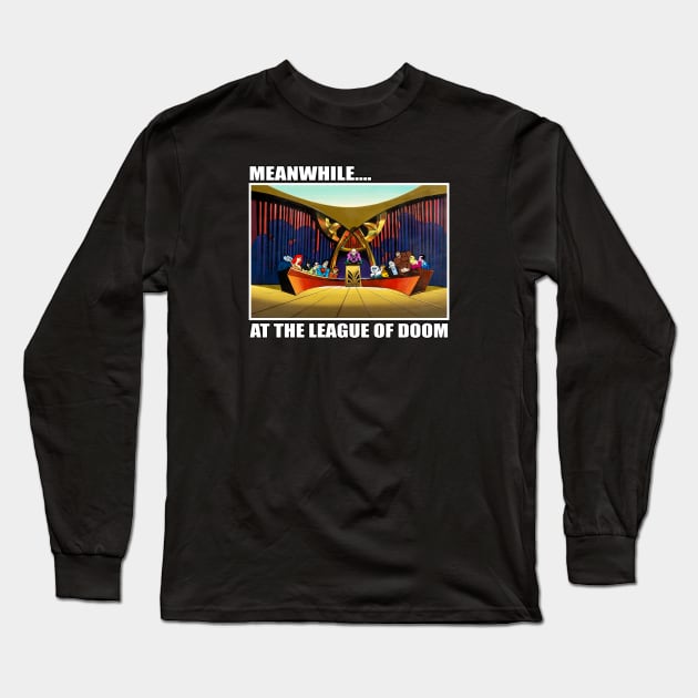 Meanwhile.... Long Sleeve T-Shirt by BigOrangeShirtShop